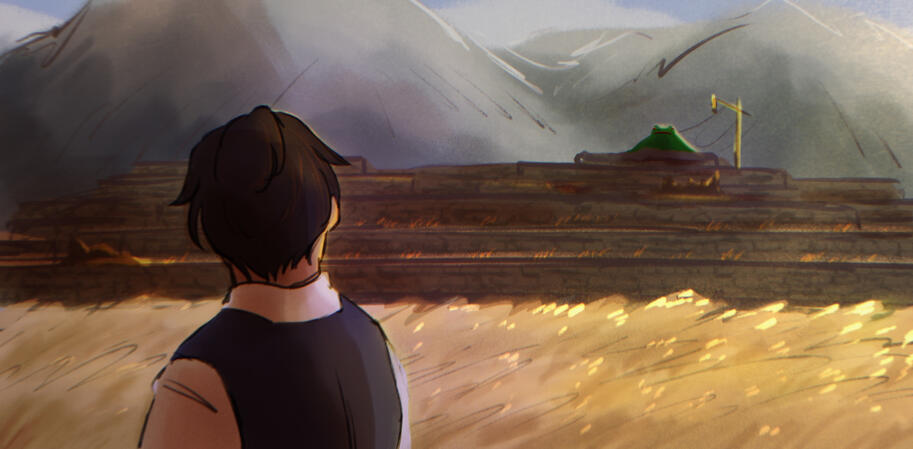 Fantasy RPG (seeing the tutorial boss)