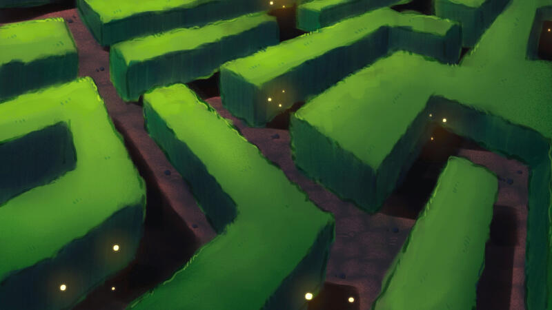 Level design (hedge maze)